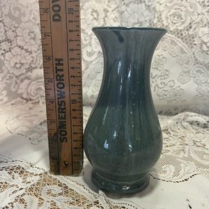 (3/$15) 🌟 Ceramic Tulip Shaped Blue Vase